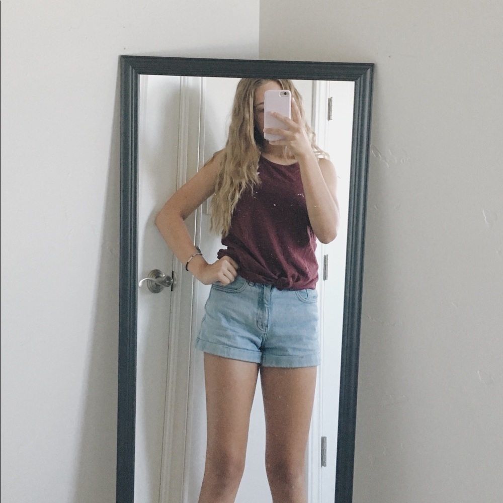 Abercrombie Tie-Up Tank Top